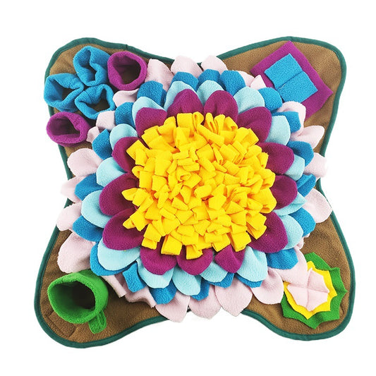 Zenpelo Calming Snuffle Mat for Dogs — Nose Work/ Puzzle for Mental Stimulation