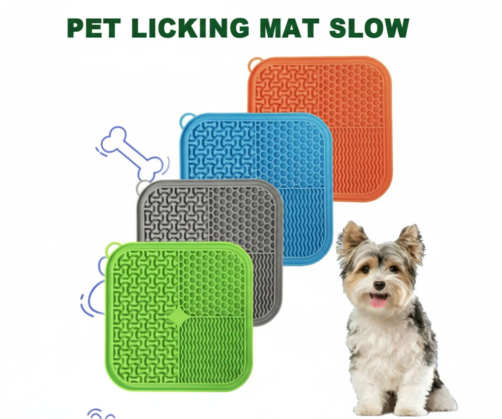 Zenpelo Calming Lick Mat for Dogs — Free Spatula Included