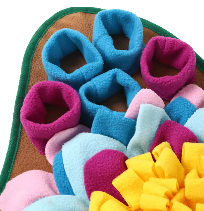 Zenpelo Calming Snuffle Mat for Dogs — Nose Work/ Puzzle for Mental Stimulation
